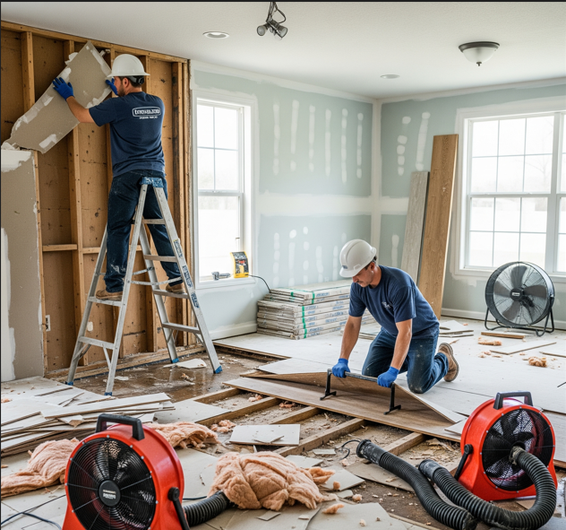 flood damage repair​​